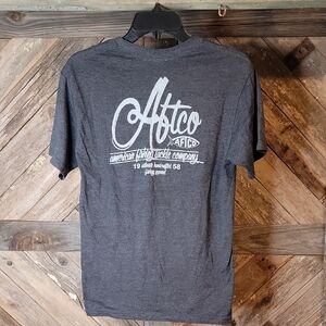 AFTCO Men's Charcoal Tee Size Small